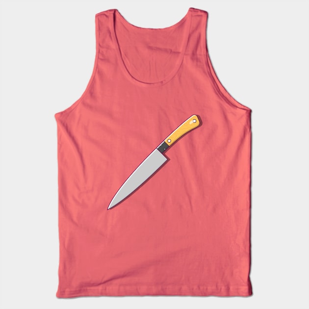 Kitchen Knife Tank Top by KH Studio